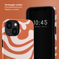 Selencia Vivid Backcover Apple iPhone 13 - Dream Swirl Orange