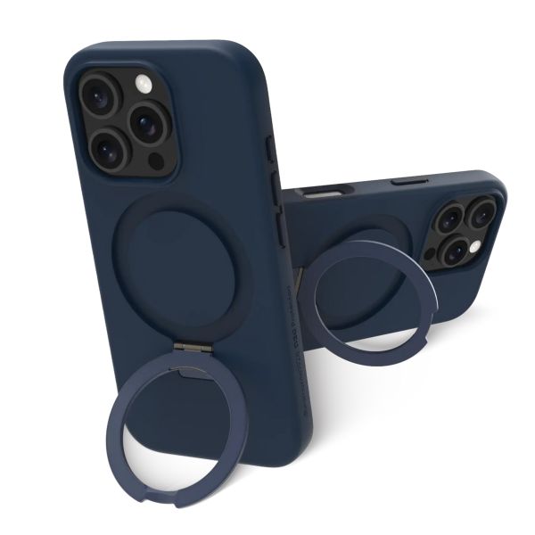 dbramante1928 Iceland Ultra D3O Backcover met MagSafe Stand Apple iPhone 16 Pro Max - Blue