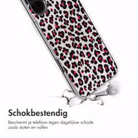 imoshion Design hoesje Apple iPhone 16 - Leopard Pink