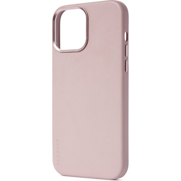 Decoded Leather Backcover MagSafe iPhone 13 Pro Max  - Roze