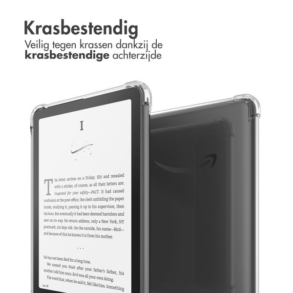 imoshion Clear Backcover Amazon Kindle Paperwhite (2024) / Paperwhite Signature Edition (2024) / Colorsoft (2024) / Colorsoft Signature Edition (2024) - Transparant