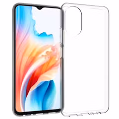 Accezz Clear Backcover Oppo A18 / Oppo A38 - Transparant