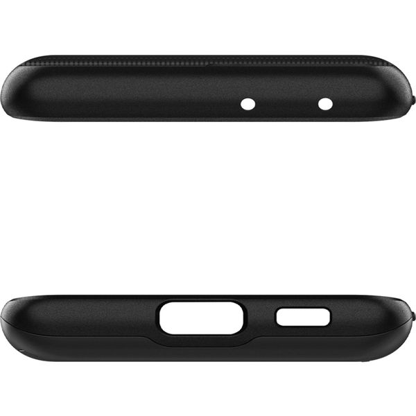 Spigen Slim Armor CS Backcover Samsung Galaxy S21 Ultra - Zwart