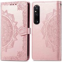 imoshion Mandala Bookcase Sony Xperia 1 V - Rosé Goud