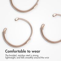 imoshion Milanese magnetic band Samsung Galaxy Watch 9 (40/44mm) / Watch 8 (40/44mm) / Classic (46mm) - Rose Gold