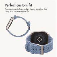 imoshion Corduroy strap Apple Watch | 44/45/46/49 mm - Light Blue