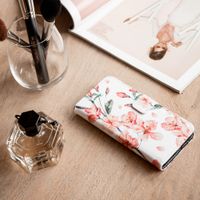 imoshion Design Softcase Bookcase Apple iPhone 13 Pro - Blossom Watercolor White