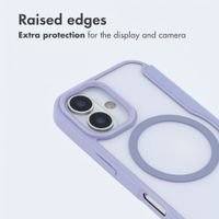 imoshion Transparent Bookcase with MagSafe Apple iPhone 16 - Lilac
