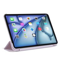 Decoded Textured Sillicon Slim Cover iPad Air 11 inch (2024) M2 / Air 5 (2022) / Air 4 (2020) - Lavendel