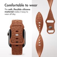 imoshion Silicone Band Leopard Print Apple Watch | 38/40/41/42 mm - Brown