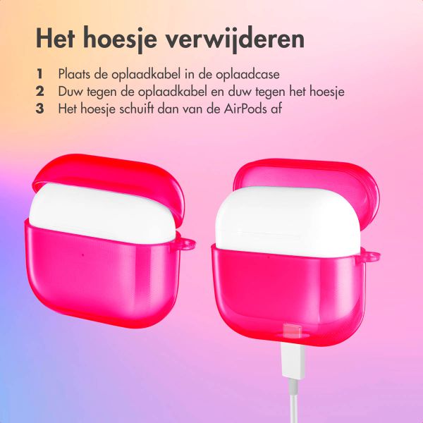 imoshion Neon Case Apple AirPods 3 - Neon Roze