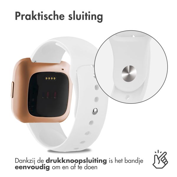 imoshion Siliconen Sport bandje Fitbit Versa 2 / Versa Lite - Wit