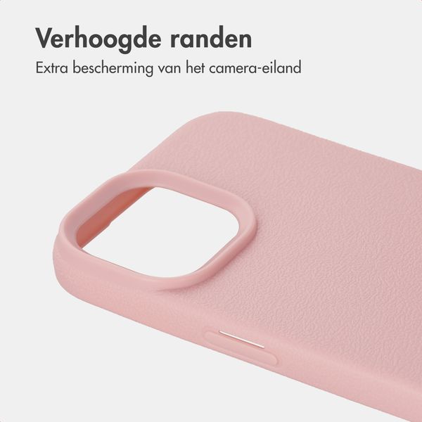 imoshion Texture Backcover Apple iPhone 15 - Roze
