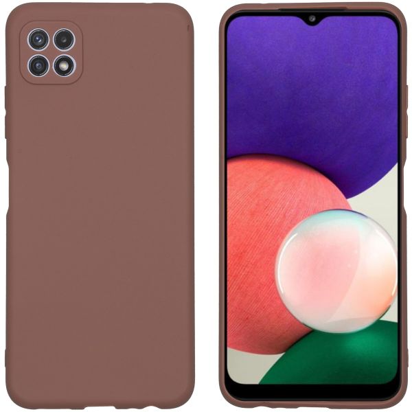 imoshion Color Backcover Samsung Galaxy A22 (5G) - Taupe