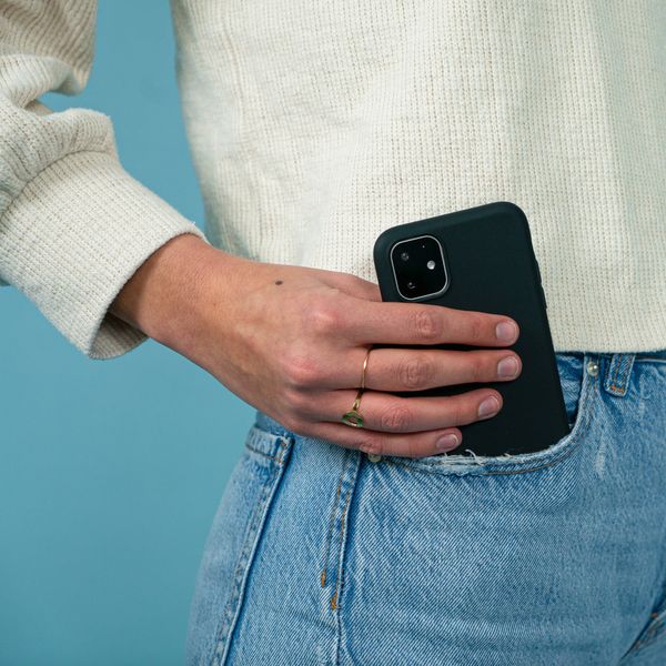 imoshion Color Backcover Samsung Galaxy S10 Plus - Zwart