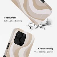 Selencia Vivid Tough Backcover met MagSafe Apple iPhone 16 Pro Max - Desert Waves Beige