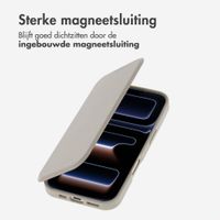 imoshion Transparante Bookcase met MagSafe Apple iPhone 17 Pro Max - Beige