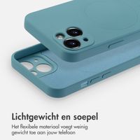 imoshion Color Backcover met MagSafe Apple iPhone 13 Mini - Smoke Green