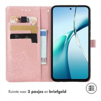 imoshion Mandala Bookcase Samsung Galaxy S25 Edge - Rosé Goud