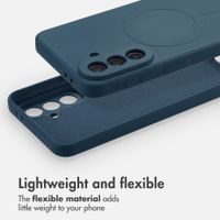 imoshion Colour Back Cover with MagSafe Samsung Galaxy A37 (5G) - Dark Blue