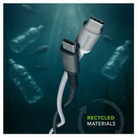 dbramante1928 Re-charge USB-C naar USB-C Oplaadkabel 100W - 3 meter - Zwart