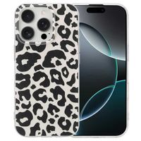 imoshion Design hoesje Apple iPhone 16 Pro - Leopard Transparent