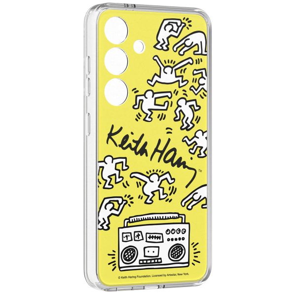 Samsung Originele Keith Haring Dance Plate Galaxy S24 - Yellow