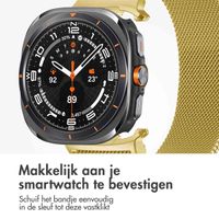 imoshion Milanees magnetisch bandje Samsung Galaxy Watch Ultra (2024/2025) - Goud