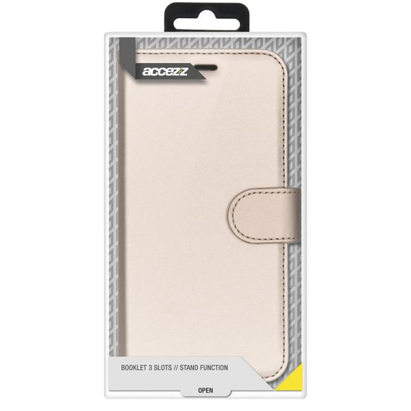 Accezz Wallet Softcase Bookcase Samsung Galaxy A72 - Goud