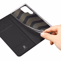 Dux Ducis Slim Softcase Bookcase Samsung Galaxy S24 Ultra - Zwart