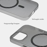 Accezz Lite Backcover met MagSafe | Fluted | Apple iPhone 15 - Zwart