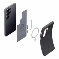Spigen Nano Pop MagFit Backcover Samsung Galaxy S26 Ultra - Black Sesame