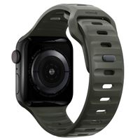 Nomad Sport band FKM Apple Watch Series 1 t/m 9 / SE (38/40/41 mm) | Series 10 / 11 (42 mm) - Ash Green