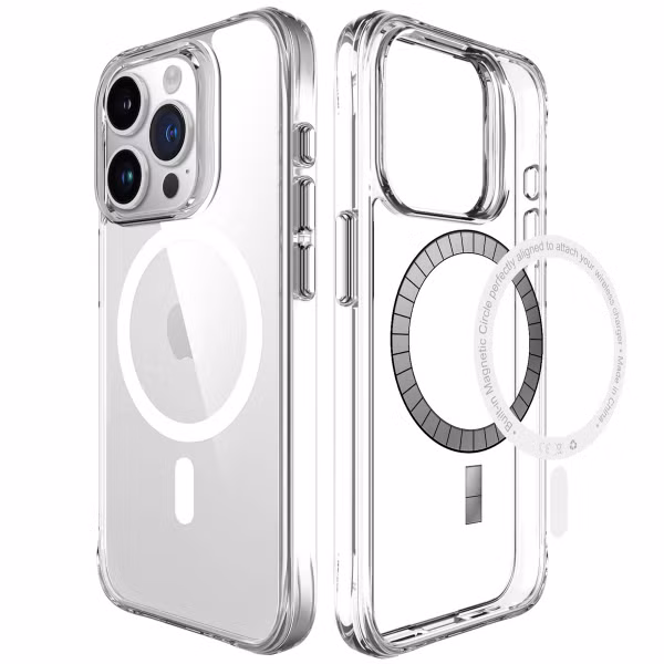 imoshion Rugged Air MagSafe Case Apple iPhone 15 Pro Max - Transparant