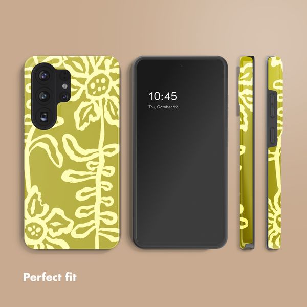 Selencia Vivid Back Cover Samsung Galaxy S26 Ultra - Chalky Bloom