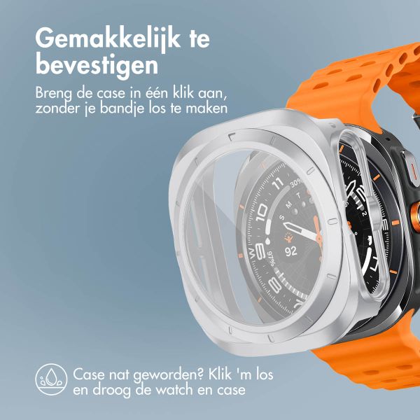 imoshion Full Cover Hardcase Samsung Galaxy Watch Ultra (2024/2025) - Zilver