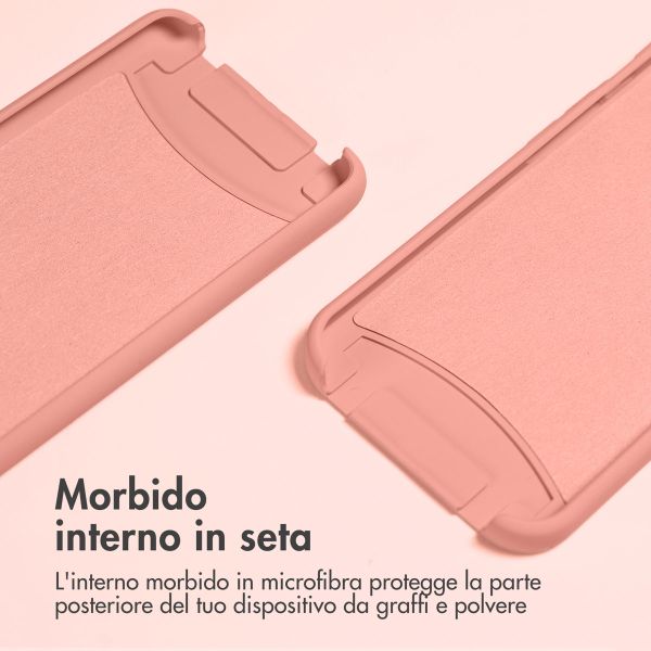 imoshion Color Backcover met afneembaar koord Samsung Galaxy S22 - Peach