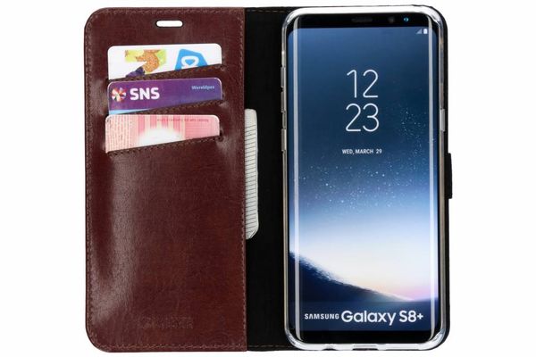 Valenta Leather Bookcase Samsung Galaxy S8 Plus