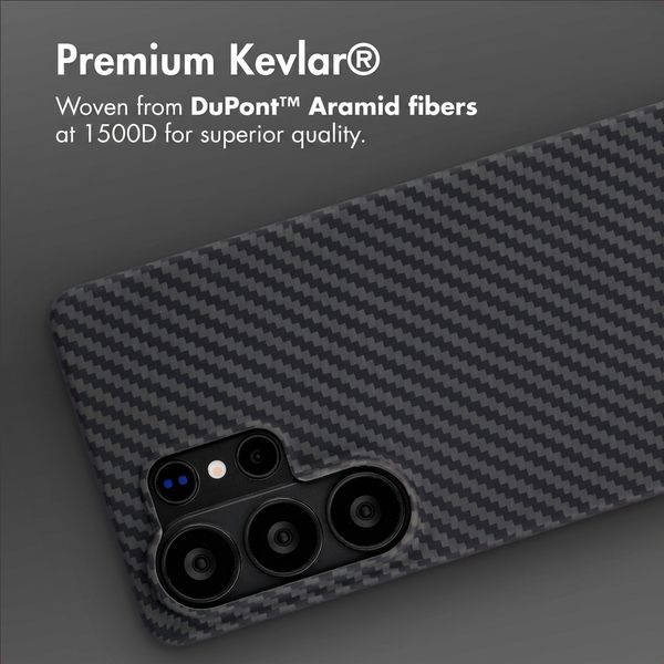 Accezz MagSafe Kevlar® Back Cover Samsung Galaxy S26 Ultra - Black