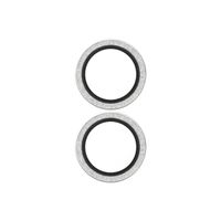 PanzerGlass Camera Protector Hoops Optic Rings voor de Apple iPhone 17 - Glitter Zilver