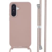 imoshion Silicone Case with Strap Samsung Galaxy A37 (5G) - Sand Pink