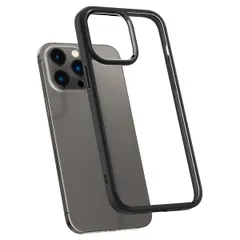 Spigen Crystal Hybrid Backcover iPhone 14 Pro - Zwart