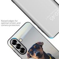 Ontwerp je eigen Samsung Galaxy A56 gel hoesje - Zwart