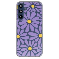 imoshion  Design hoesje Samsung Galaxy A16 - Tropical Violet Flowers Connect