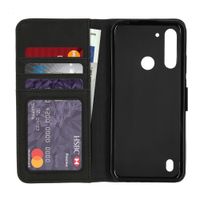 imoshion Luxe Bookcase Motorola Moto G8 Power Lite - Zwart