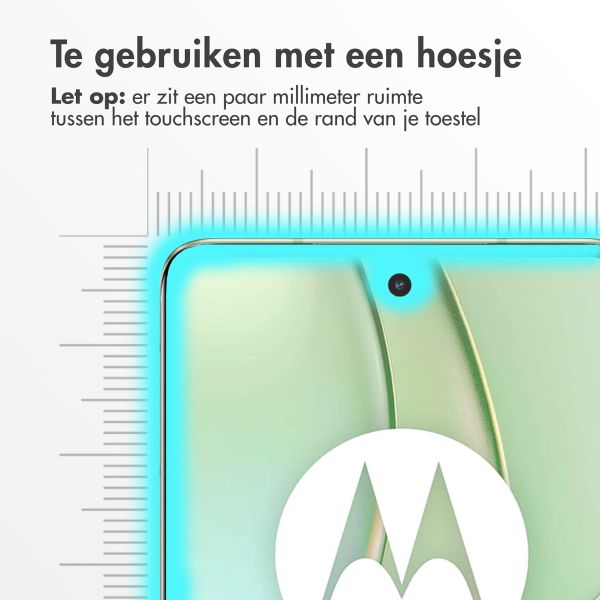 Accezz Gehard Glas Screenprotector Motorola Edge 40