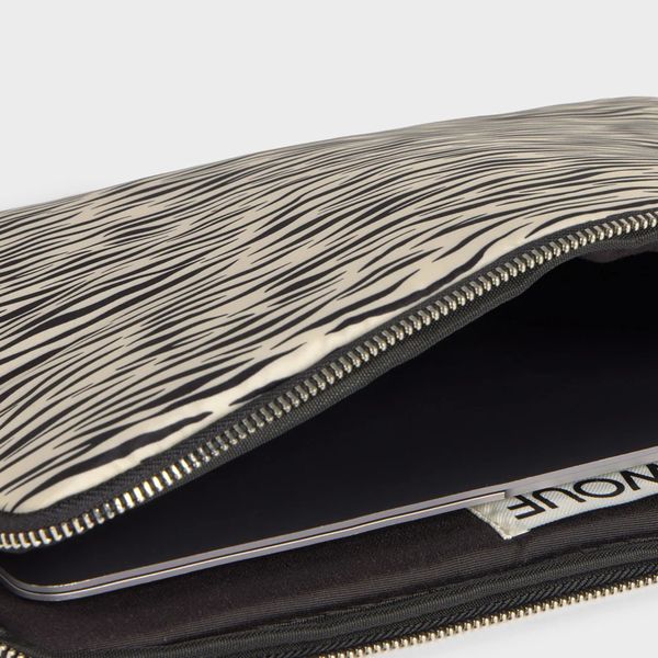Wouf Daily laptop hoes 13-14 inch - Laptopsleeve - Zebra Hit