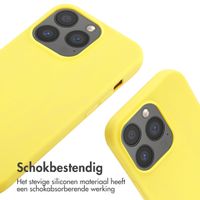 imoshion Siliconen hoesje met koord Apple iPhone 13 Pro - Geel