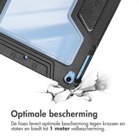 Accezz Rugged Trifold Bookcase Apple iPad 11 (2025) 11 inch A16 / iPad 10 (2022) 10.9 inch - Zwart