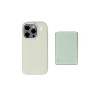 iDeal of Sweden Slim MagSafe Powerbank 5.000 mAh - Draadloze powerbank - Sage Green